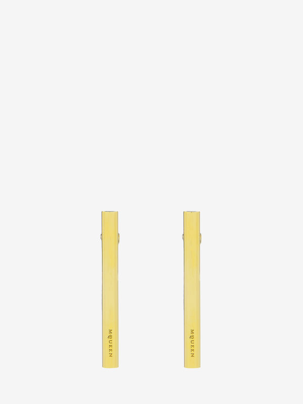 ALEXANDER MCQUEEN - T-Bar Earrings - Item 804616J161G0448